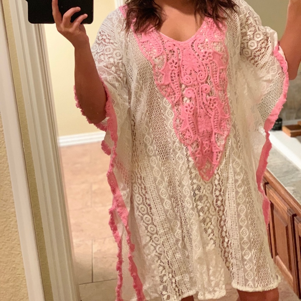 Lace Swimsuit Coverup